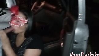 NanaBukkake - Trailer. Doing Dogging - I banged! 2 strangers