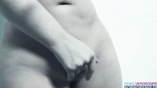 Huge Booby Dark Haired wird wirklich Kern von grosen Schwanz Man