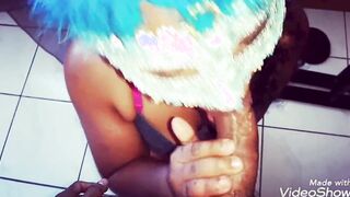 Luana me suce la bite 974