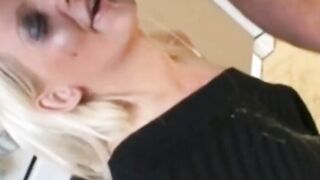 Face Fucking The Dutch Blonde Hoe Rough