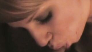 A Nice Fellatio From Redheaded Amateur cougar