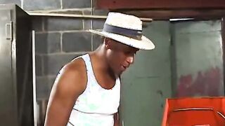 British blonde nailed by long african dick!