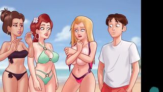 SUMMERTIME SAGA #90 • Massaging those monstrous boobs is innocent