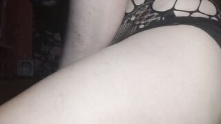Nipple bondage,panty bondage and anal