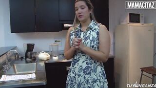 MAMACITAZ - Long Butt Hispanic Indulges Into goddess Cheating Sex