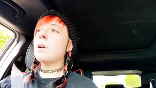 Having an orgasm while driving part two
