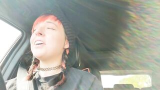 Having an orgasm while driving part two