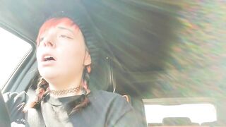 Having an orgasm while driving part two