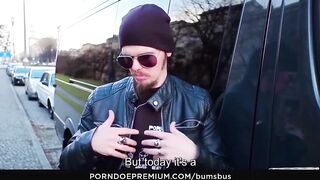 BUMS BUS - Hot long-titties German goddess Wild Vicky riding