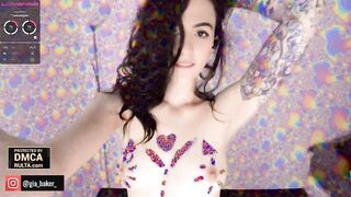 GiaBaker Beauty Trippy Nude Dance