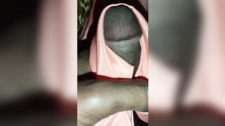 Cock Rub with Cutie Satin Salwar