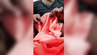 Cock Rub with Cutie Satin Salwar