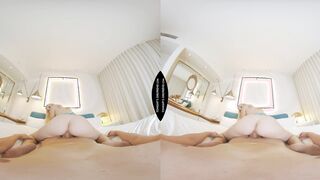 Huge natural titties VR contract star Jazlyn Ray bangs you