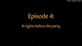 Episode four: Cum inside stockings before the party