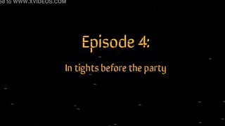 Episode four: Cum inside stockings before the party