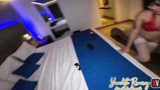 I take my lover to a cheap hotel and banged