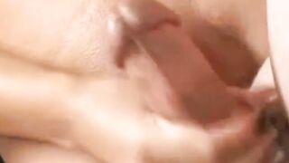 She Is Eager To Be Jerking Rough Penis With Jizzed