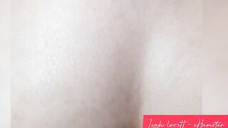 Leah Lovett - I put my dick up my lover