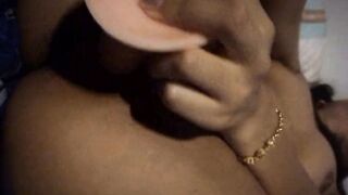 Honey Teens -Fucks her young twat with a toy