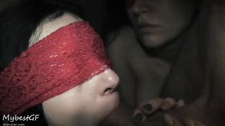 Ex-Wife helps GF got hubby's cum, facials - 3 Way