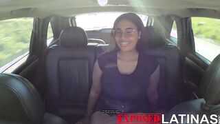 exposedlatinas - Big Boobed hispanic gets a fabulous welcome at the