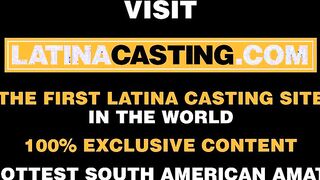 Long Booty Amateur Brazilian Bimbo Creamed into Hard Anal Casting