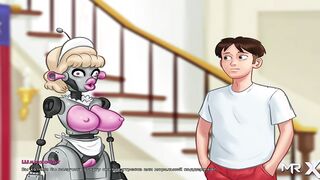 SummertimeSaga - Rich Women Wears Crazy Maid Costume E3 #84