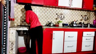 My Beauty ex-wife boned with me into kitchen