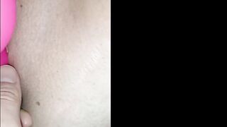 First time anal with dildo and penis for wifey - she loved it