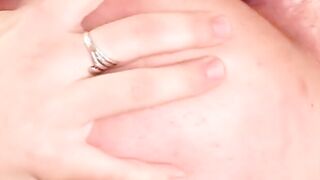 Filthy young whore takes a rough penis up her tight asshole