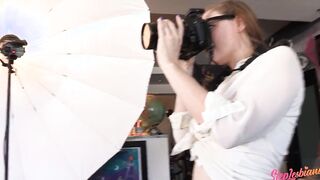 StepLesbians - A Photo Shoot Becomes A Horny Sex Session