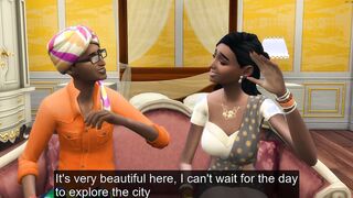 indian MILF shares the bed with her son into the