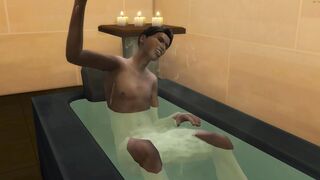 indian MILF shares the bed with her son into the