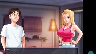 SUMMERTIME SAGA #94 • Blonde 19 year old takes a monstrous dick