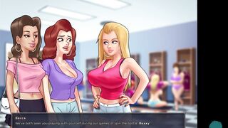 SUMMERTIME SAGA #94 • Blonde 19 year old takes a monstrous dick
