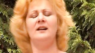 Grandma gets bald and boned inside front of an audience