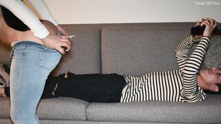 (See This) Incredible hot African Stepmom Takes Stepsons Game Away