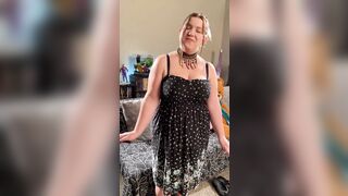 Marie's Edging Orgasm While Modeling and Dancing