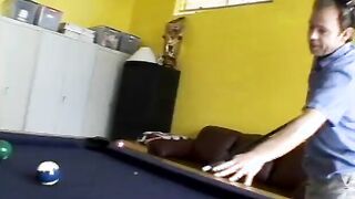 Bombshell bimbo inside pants and plaid skirt gets gangbanged