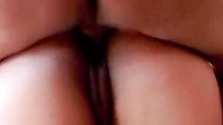 chick sits on men long penis and ride it rough