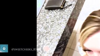 Stadium toilet pounded