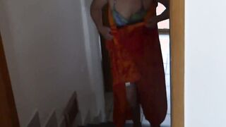 58 years older Hispanic MILF liking first time beach sex