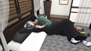 Unsatisfied MILF fuck rough by son | Son boned MILF