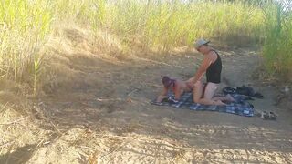 Yuba City Milf Outdoors Nailed at the River