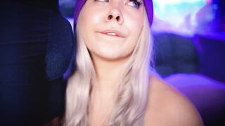 Chubby blonde Colombian loves her bf's penis
