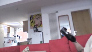 inked teenagers fucks with new bf on camera
