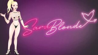 Sara Blonde and Katty Blake enjoy a penis while her