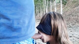 secretary inside the bush with boss