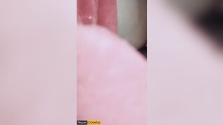 She is busy watching video, i am busy fucking her snatch