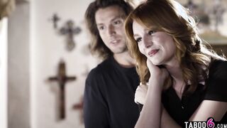 Son brought red head 19 year old Lacy Lennon as a gift for